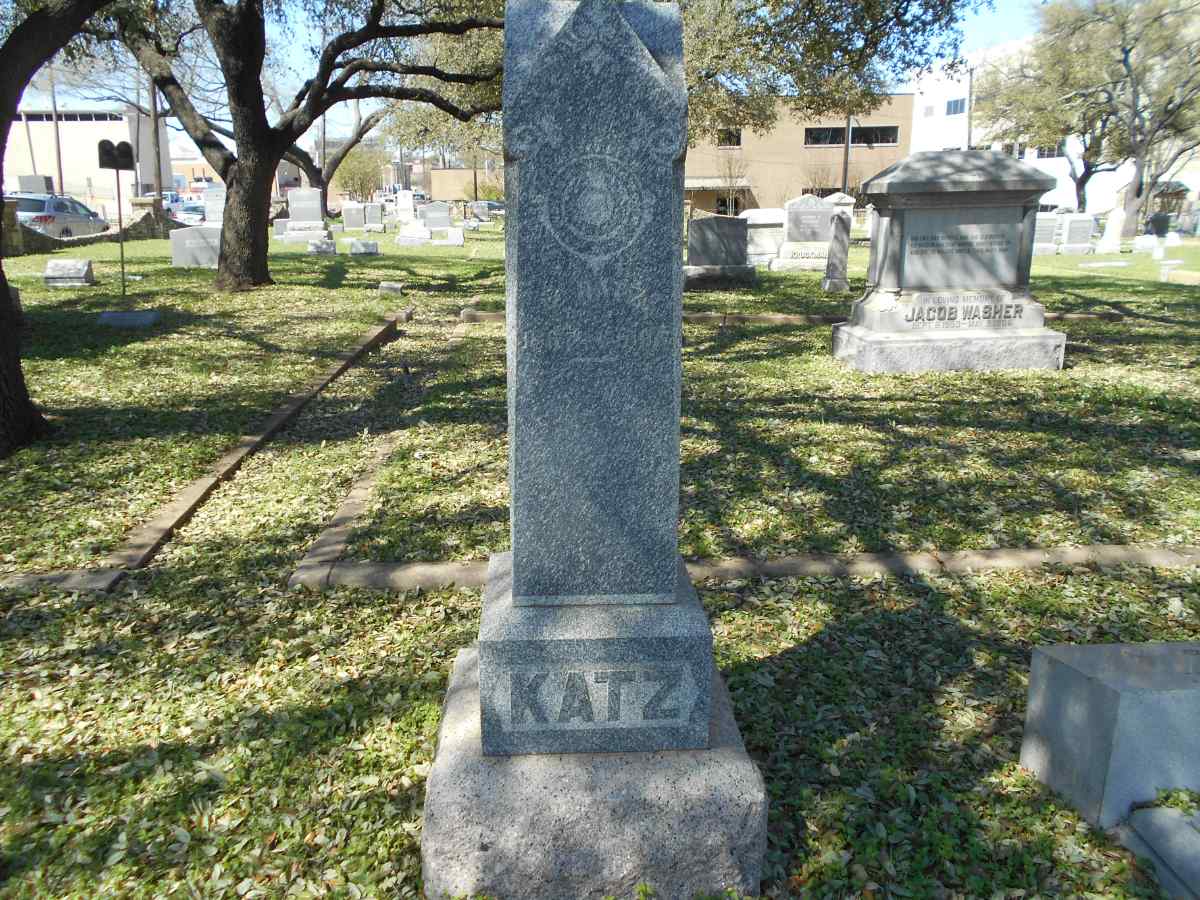 gravestone for Elias Katz