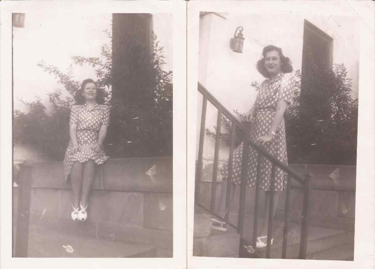 Sarah Goodman Kapelow, September 1946, candid shots