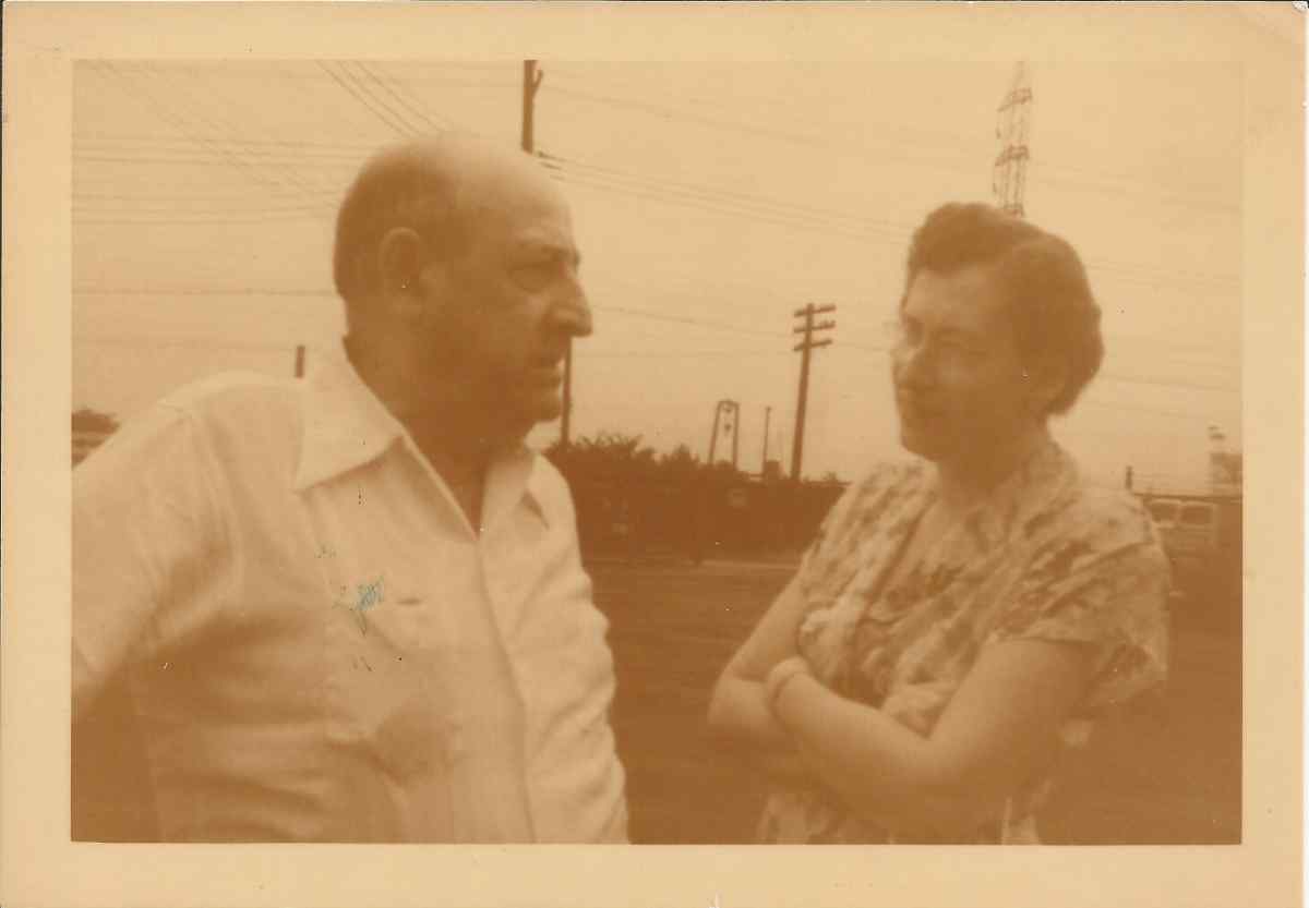 Sam Goodman with Sarah Goodman, Loraine Ohio, 1952