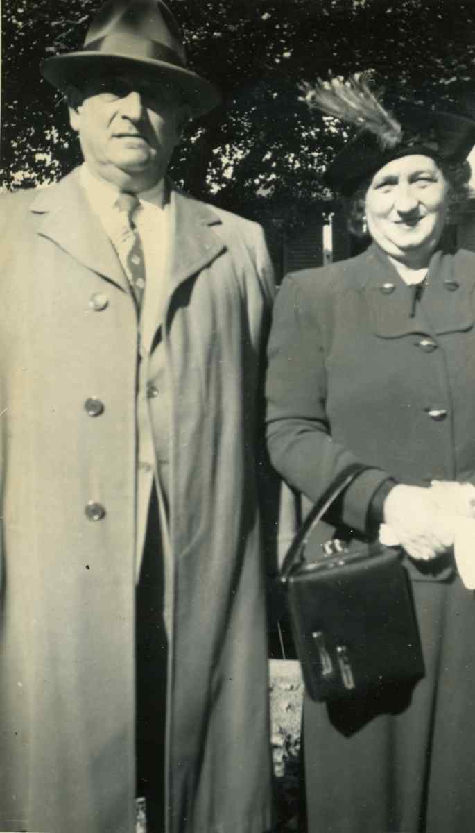 Sam and Bertha Goodman, 1949