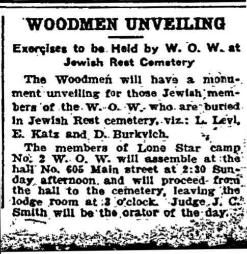 Woodmen of the world announcement